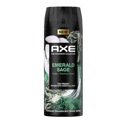 Axe Deodoran Pria Emerald Sage Spray 135 ml