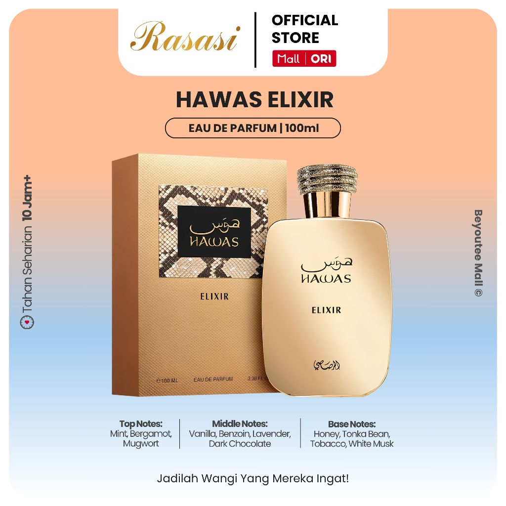 RASASI Hawas Elixir Eau De Parfum 100ml