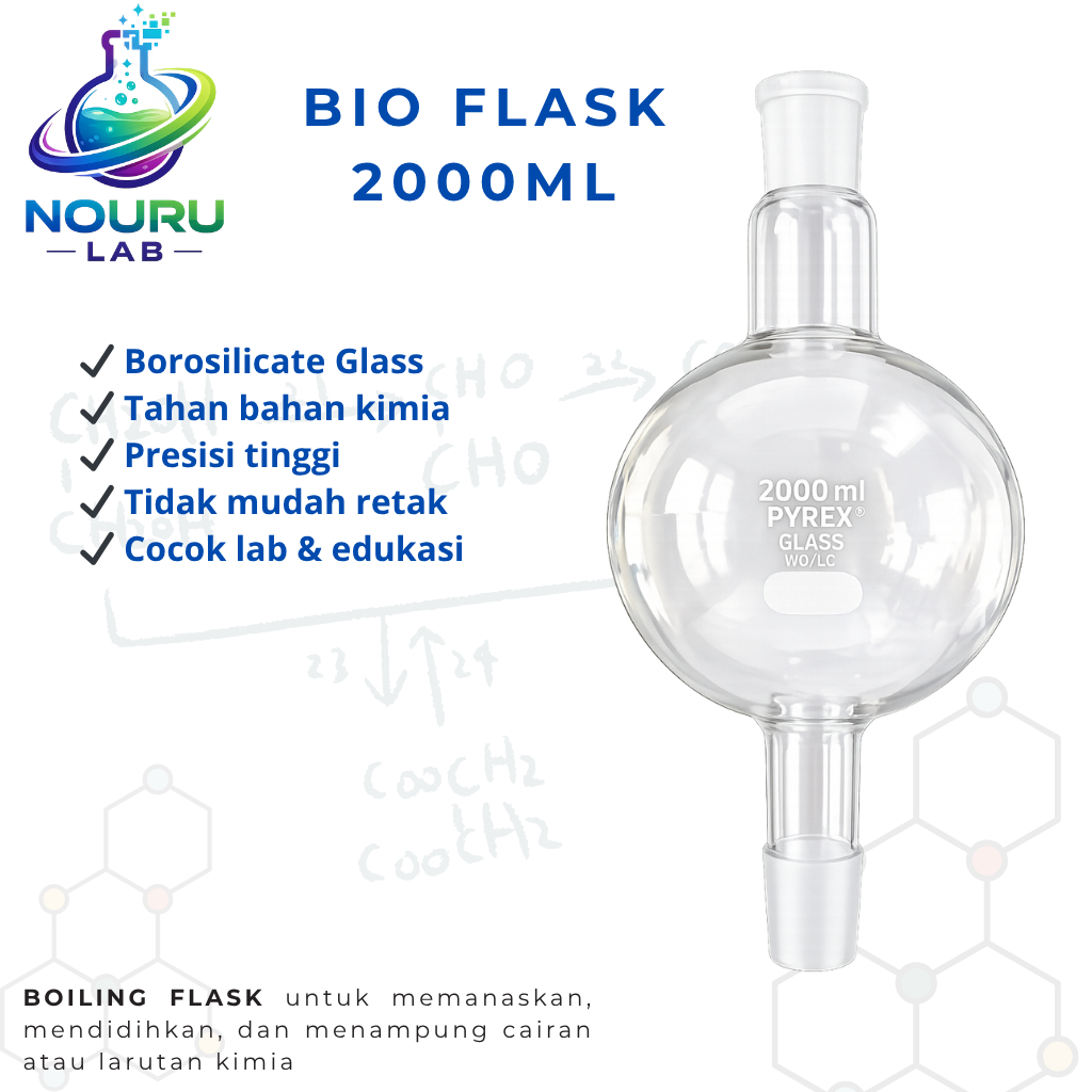 Boiling Bio Flask 2000ml