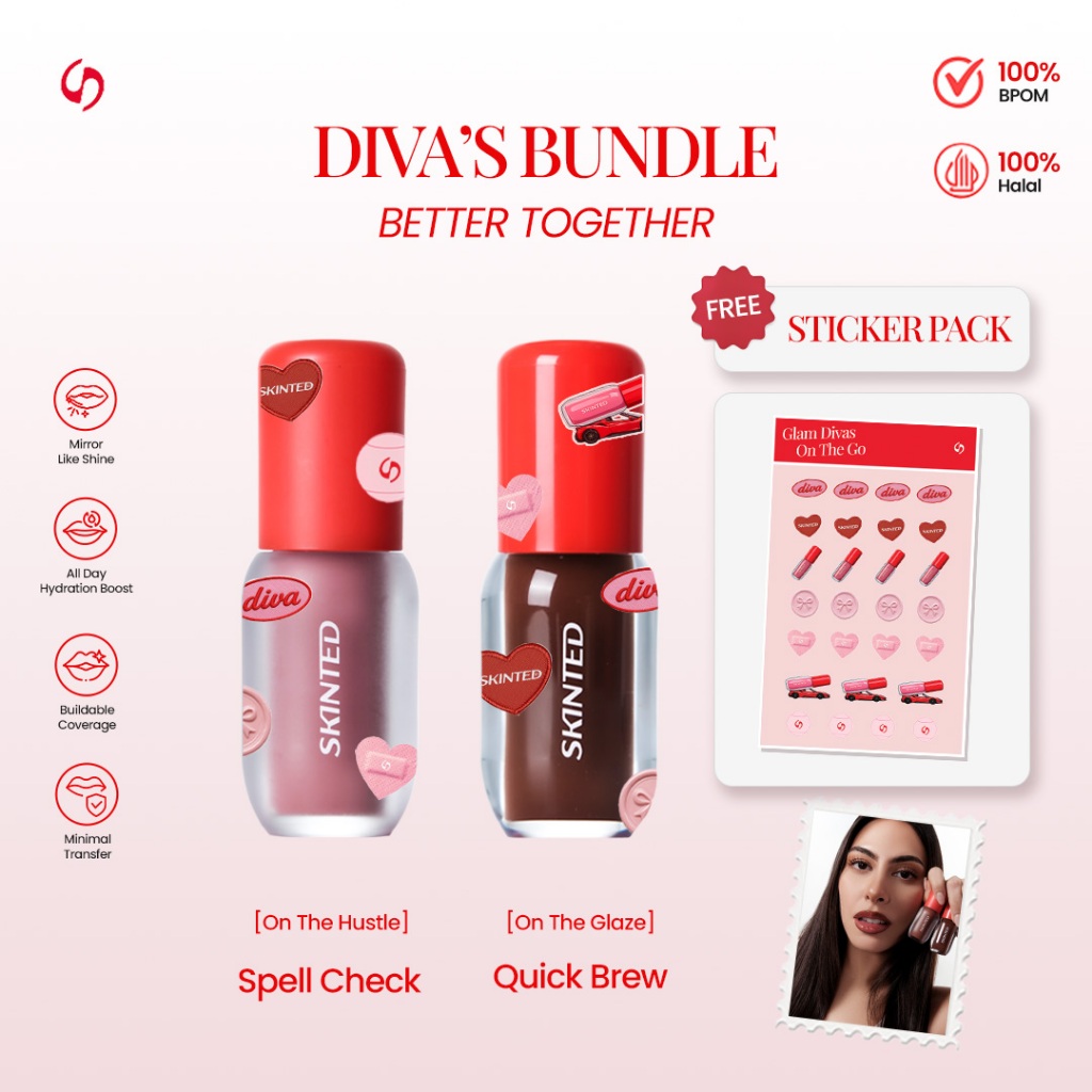 Diva's Combo + Free Multi use Stickers - Spell Check + Quick Brew