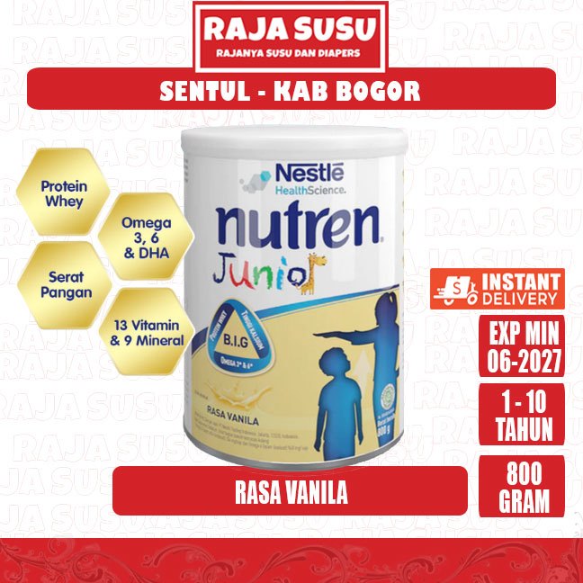 NUTREN JUNIOR 800 GR - RAJA SUSU