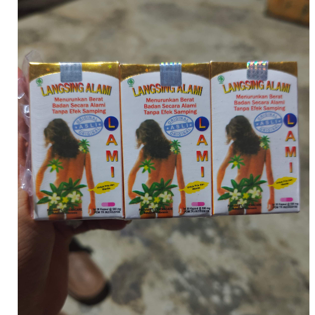 LANGSING ALAMI BOTOL ISI 30PCS KAPSUL