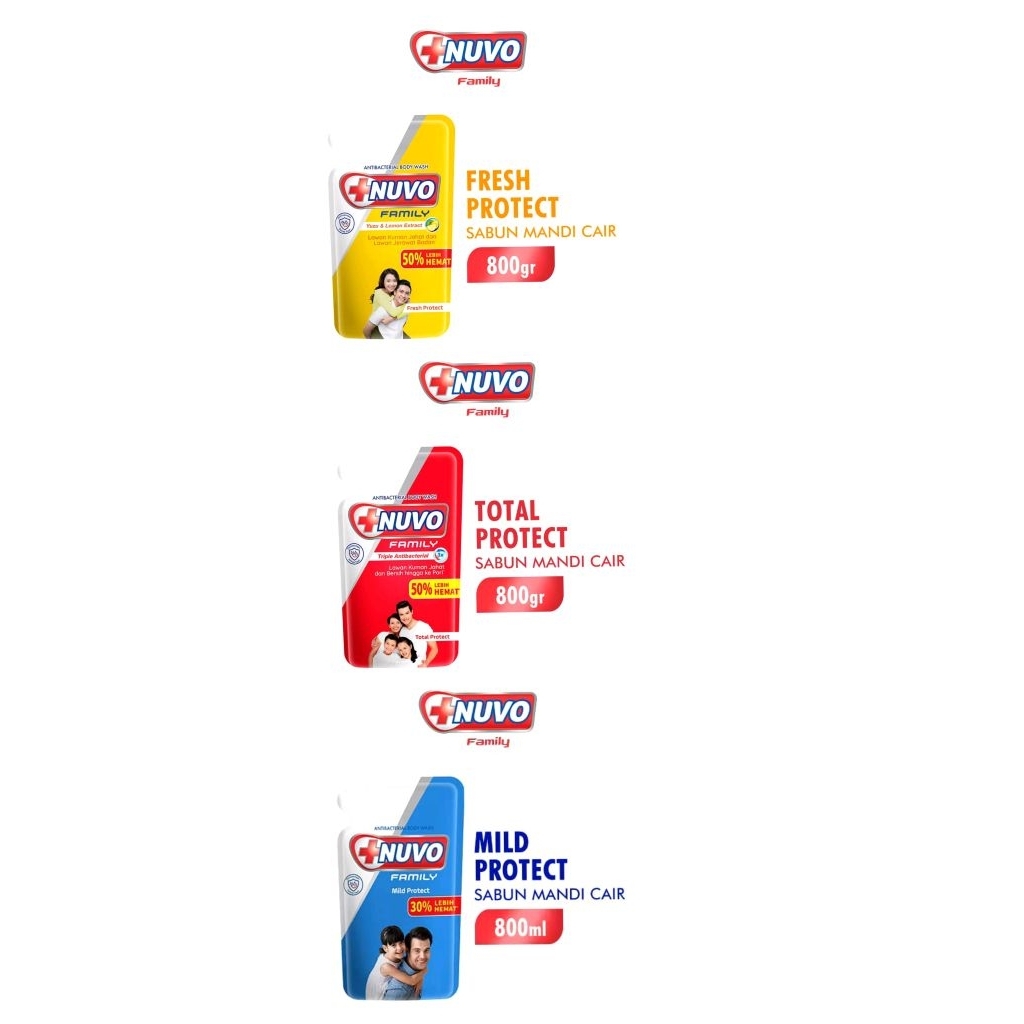 Nuvo Sabun Mandi Cair 800ml