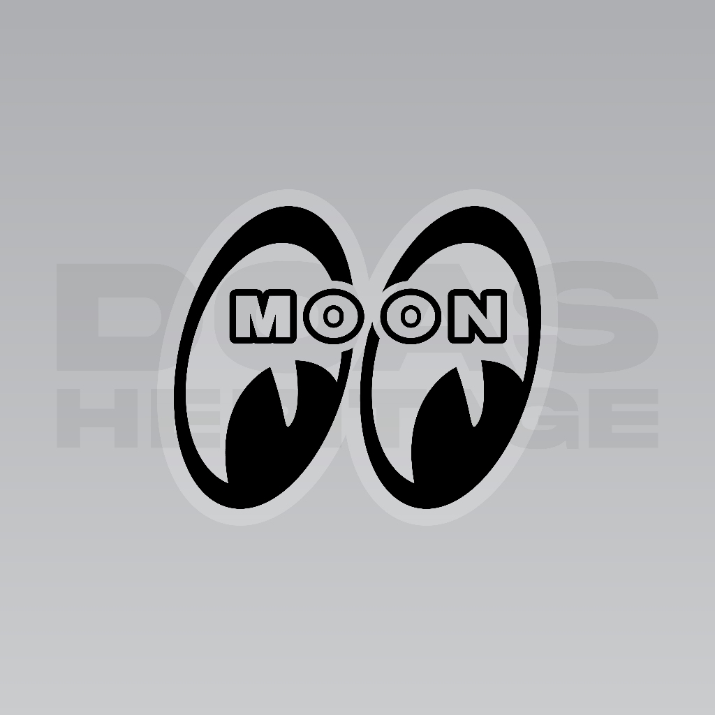 Sticker Mooneyes Transparan