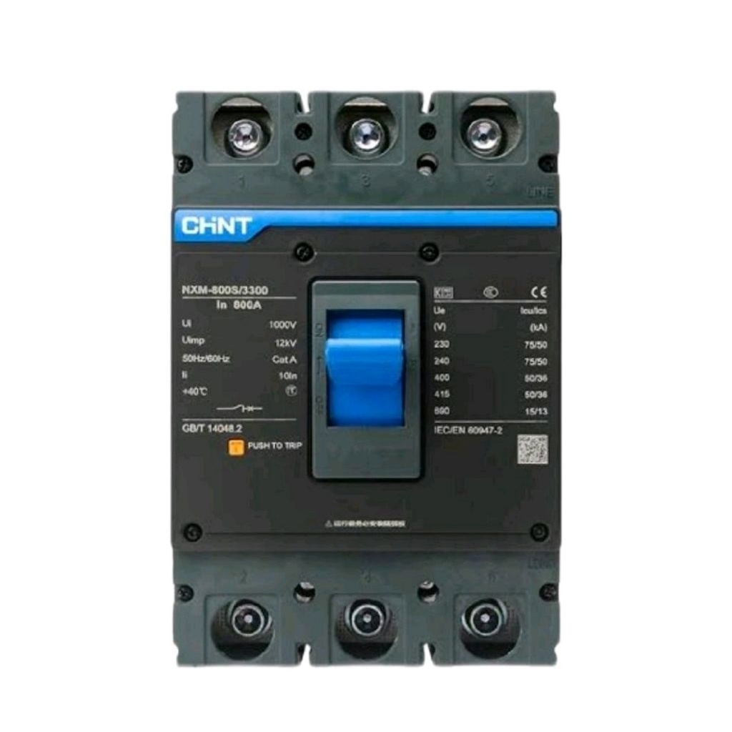 MCCB Chint 3phase 800A NXM-800S