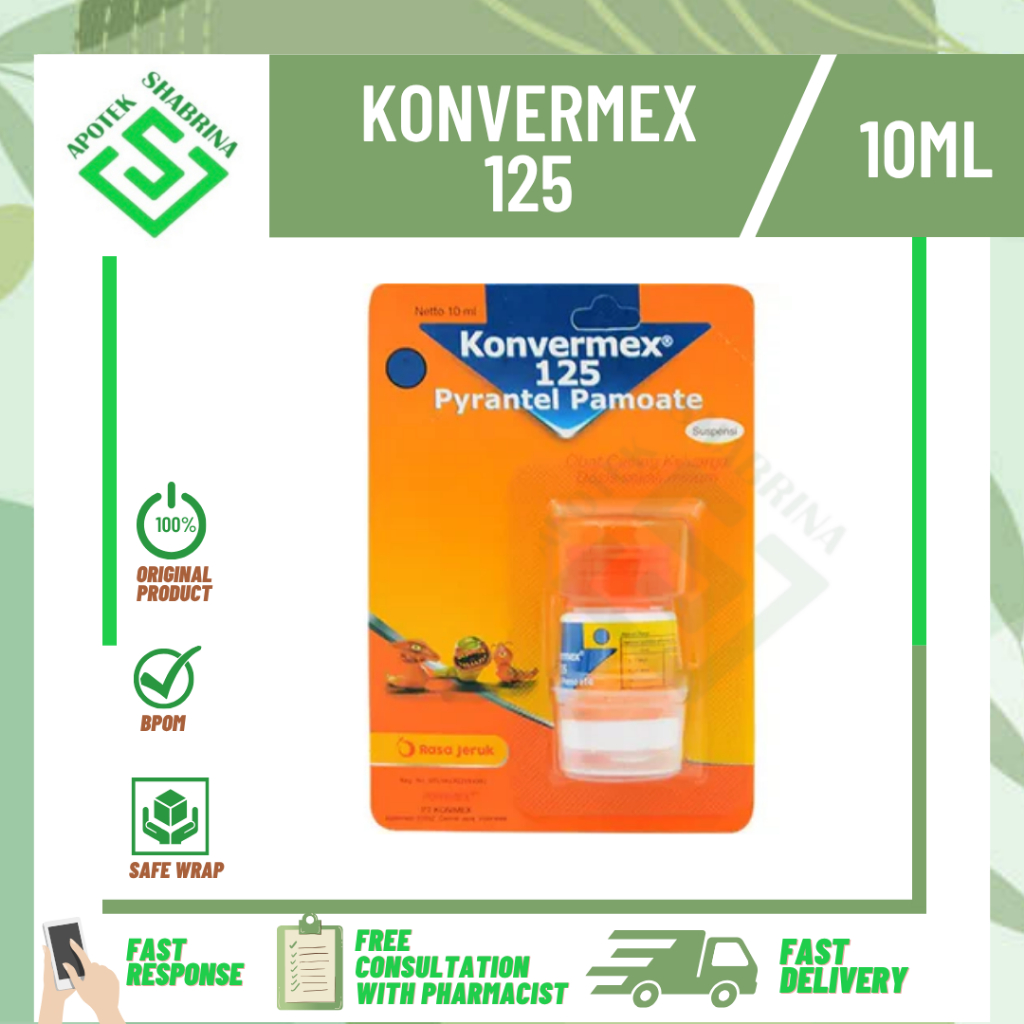 konvermex 125 10ml / botol