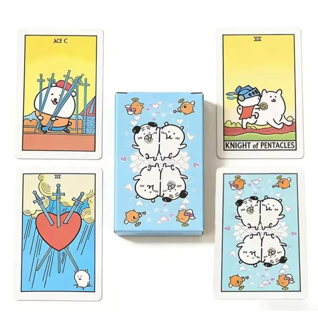 Cute Cartoon Bear Chiikawa Tarot