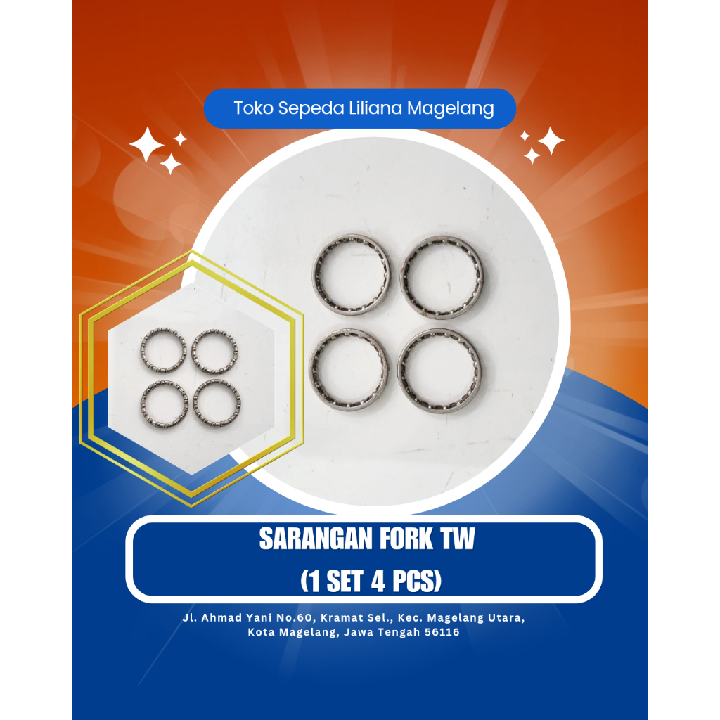 Sarangan Fork TW (1 Set 4 pcs)