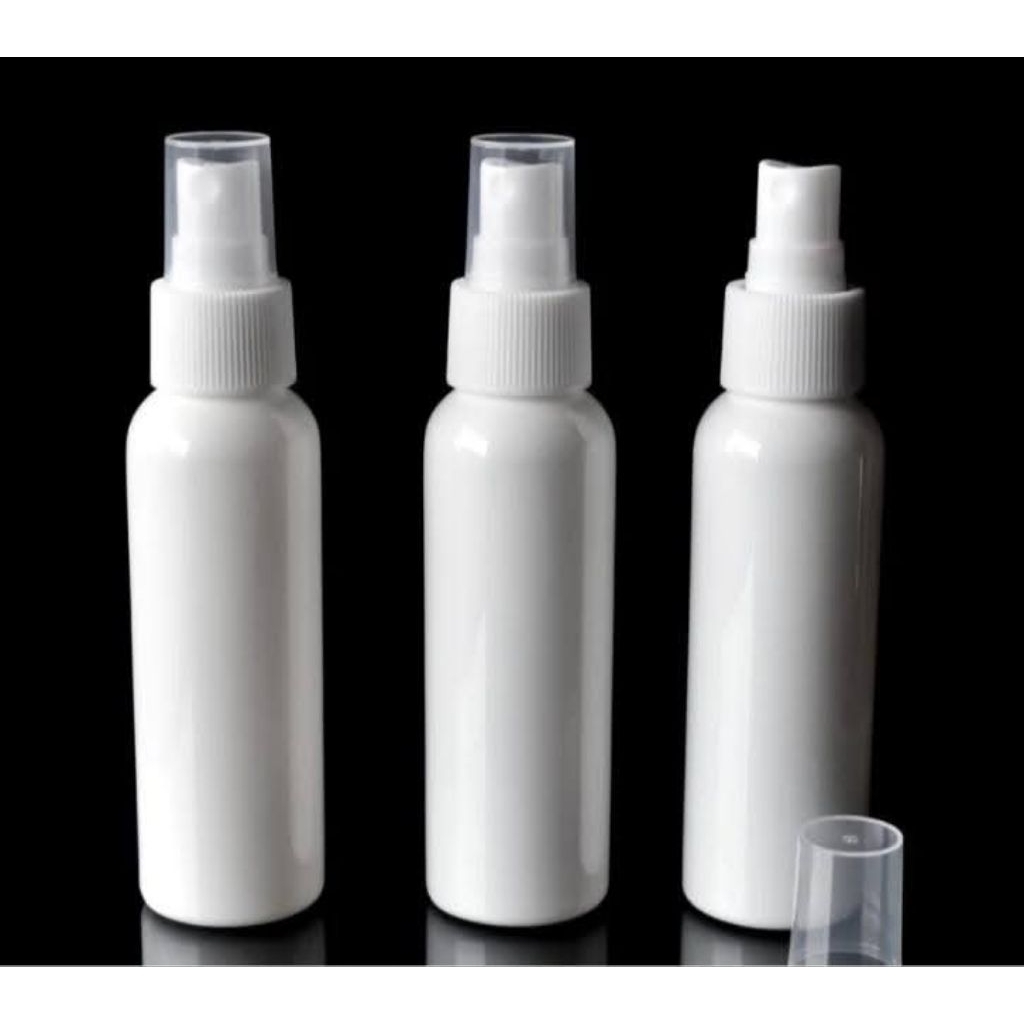 botol 30ml putih spray putih