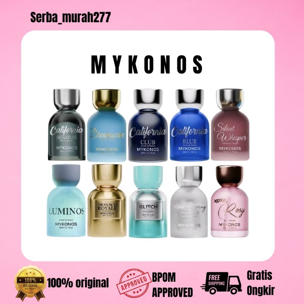 MYKONOS Extrait Eau De Parfum 50ml Series