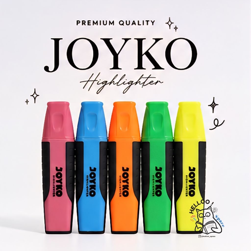 1 Pcs - Stabilo Highlighter Merek Joyko