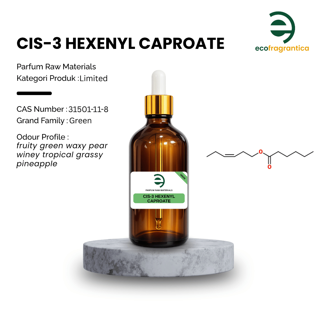 Ecofragrantica - CIS-3 Hexenyl Caproate - Aromachemical