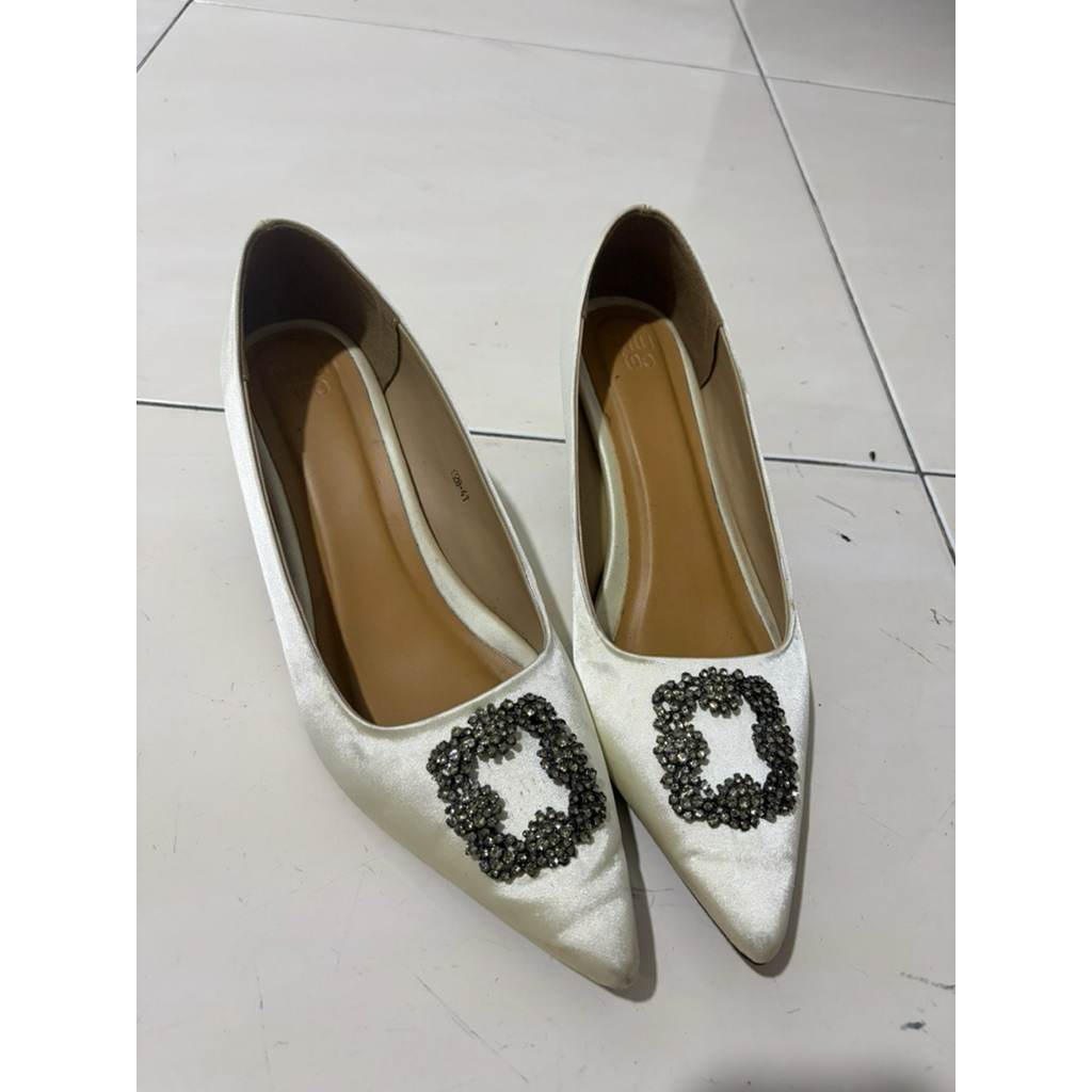 tutu toe heels wanita