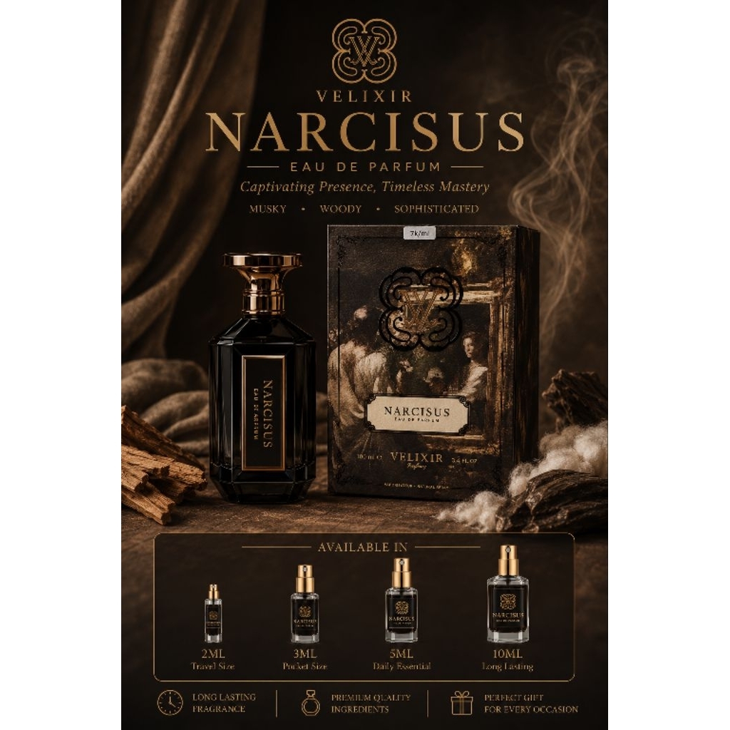 decant parfum velixir Narcissus 2-10ml