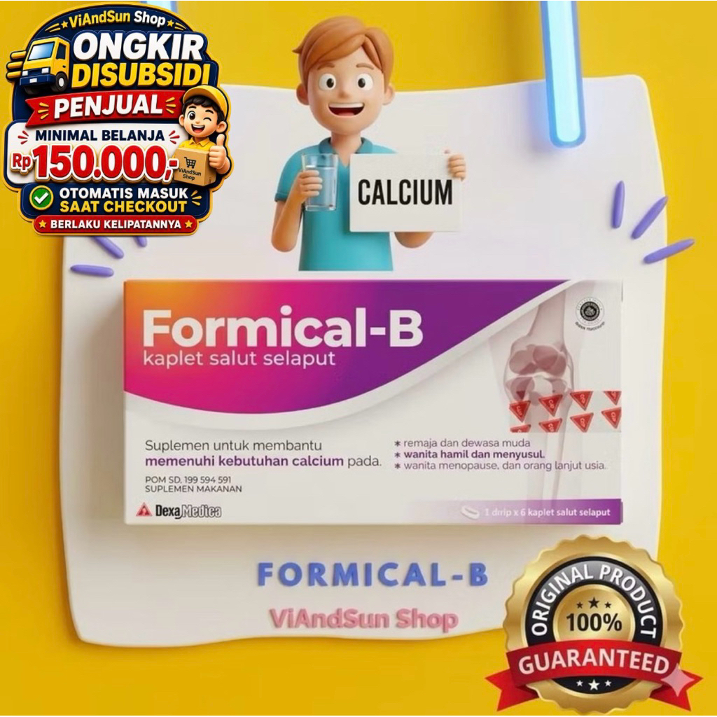 Formical B - Calsium Suplemen Kalsium 3