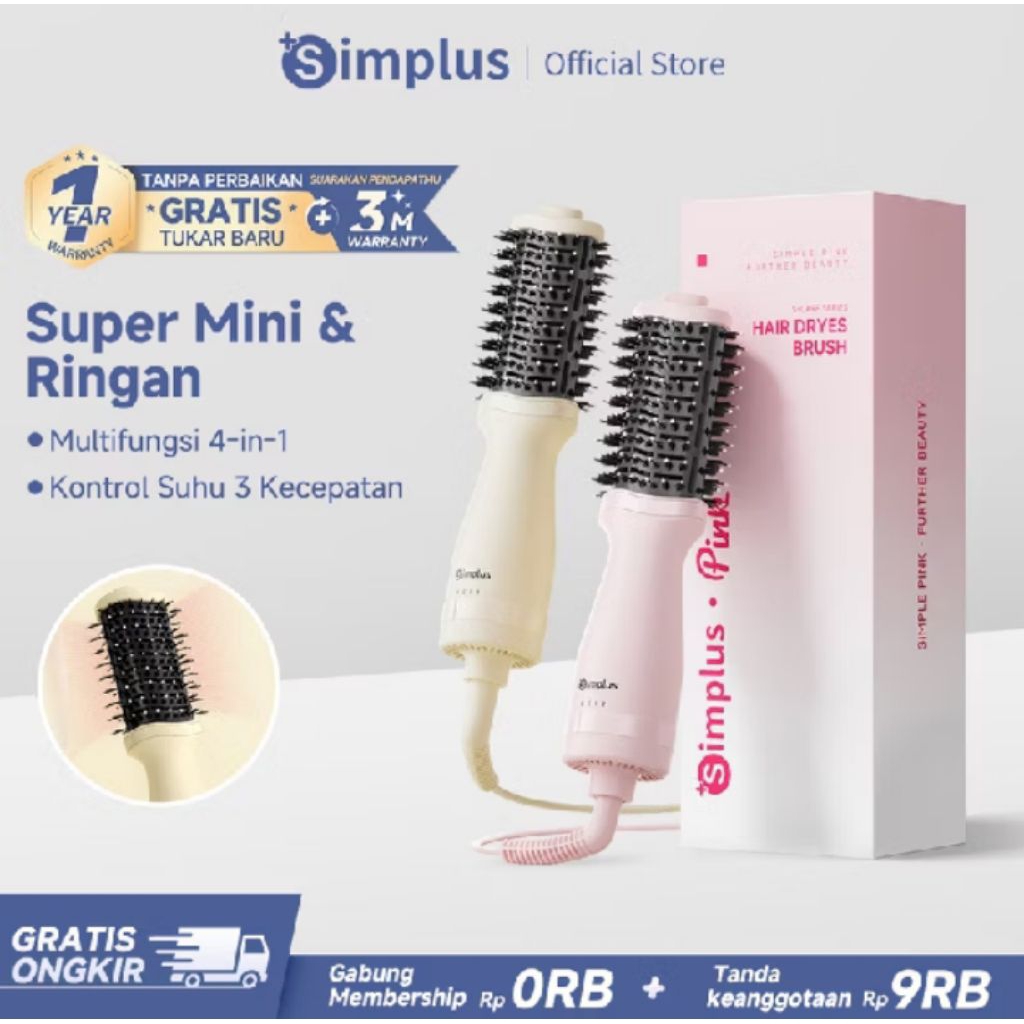 Simplus Blow Dryer Pink