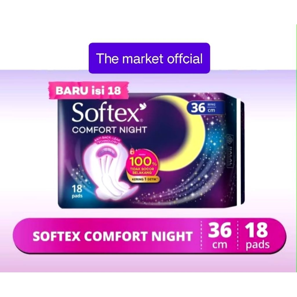 softex comfort night 36cm isi 18