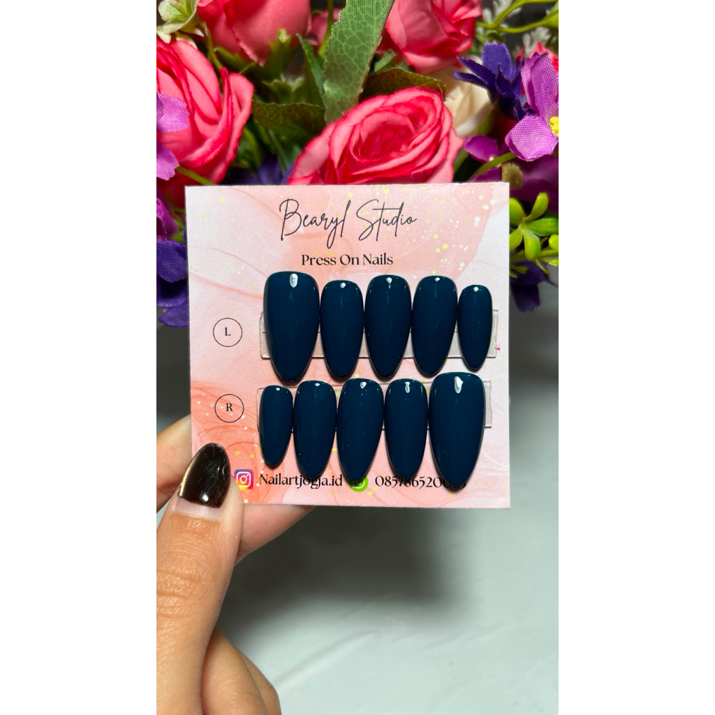 INSTAN !! PRESS ON NAIL UKURAN RANDOM