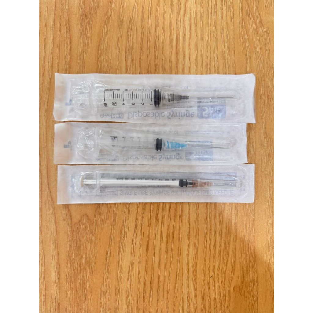 Spuit Disposable  1,3,5 ECER