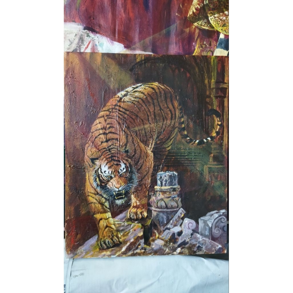 lukisan harimau 33