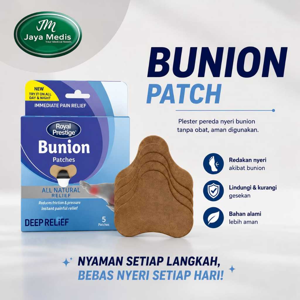BUNION PATCH - PLESTER PEREDA NYERI TUMIT KAKI
