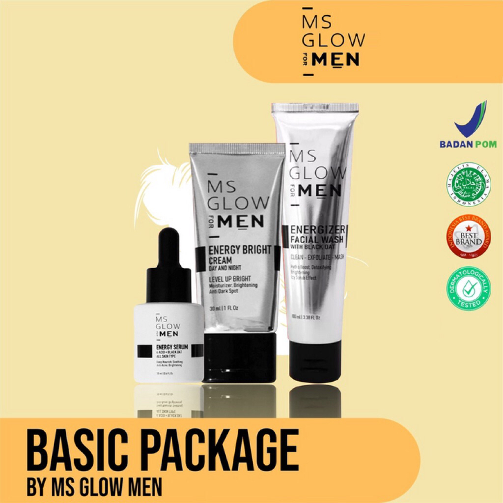 PAKET BASIC MSGLOW FOR MEN