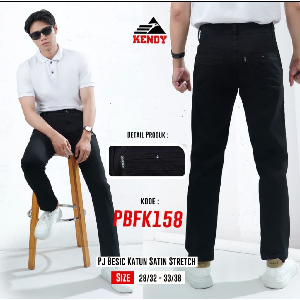 Celana Kendy panjang pria model basic original premium