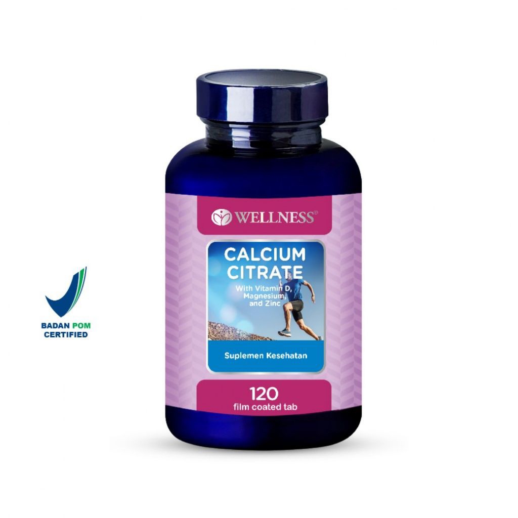 WELLNESS CALCIUM CITRATE BOTOL @120