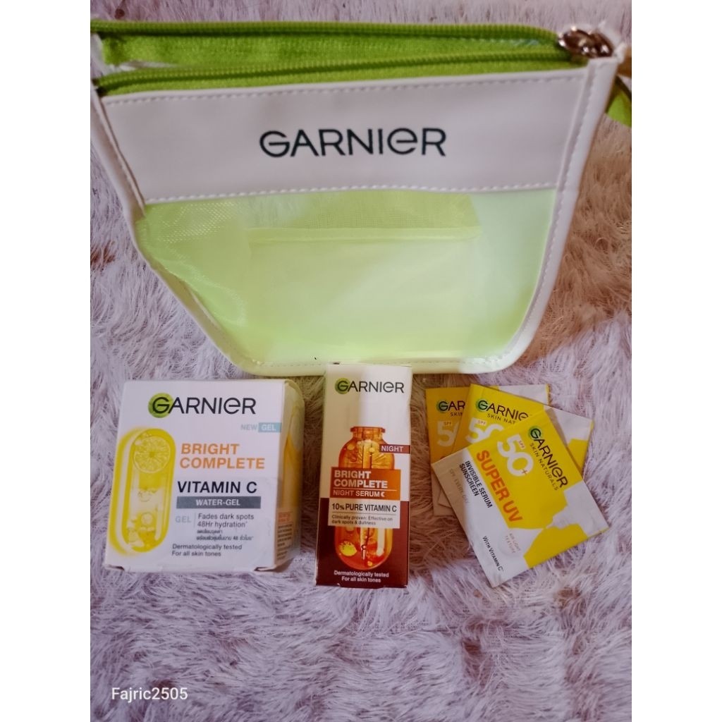 Paket free pouch Garnier .