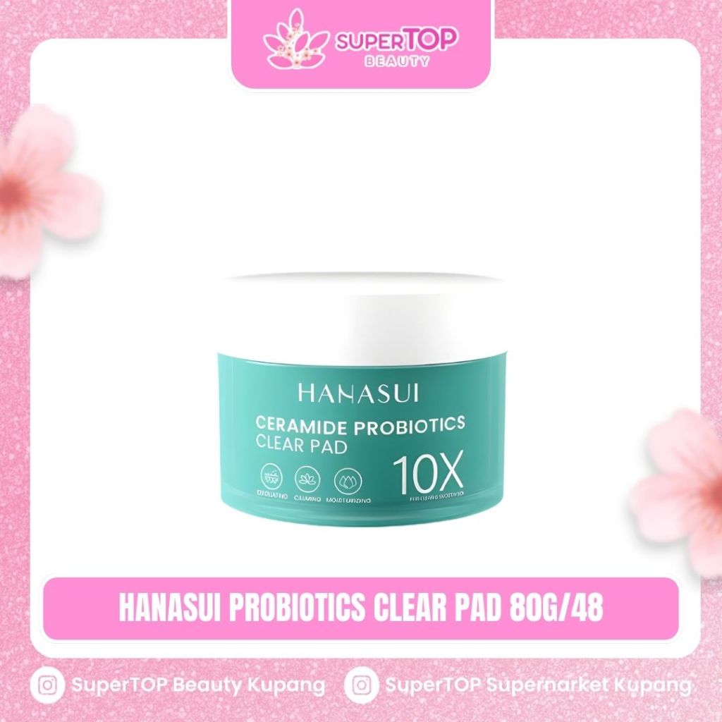 HANASUI PROBIOTICS CLEAR PAD 80G/48