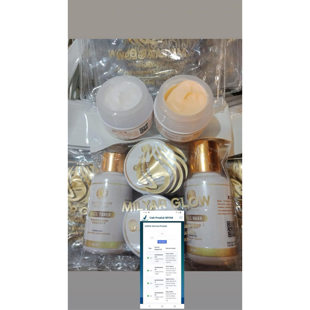 Night Cream Milyar Glow