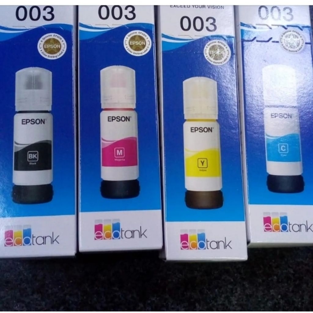 Tinta Printer Epson 003 Hitam 65ml - Original