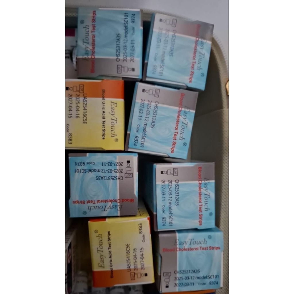 stik easytouch cholesterol dan uric acid