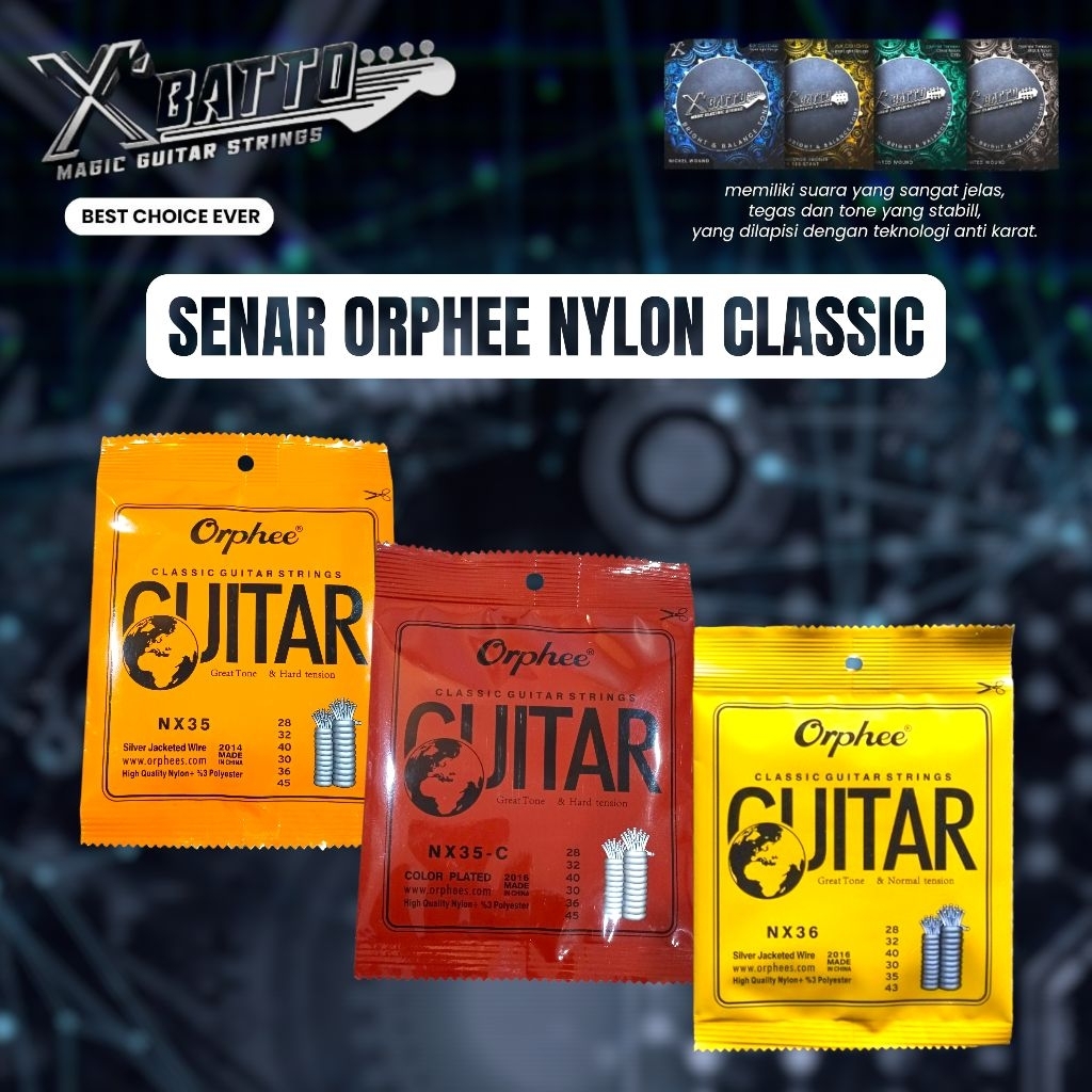 Senar Orphee Classic Nylon Original