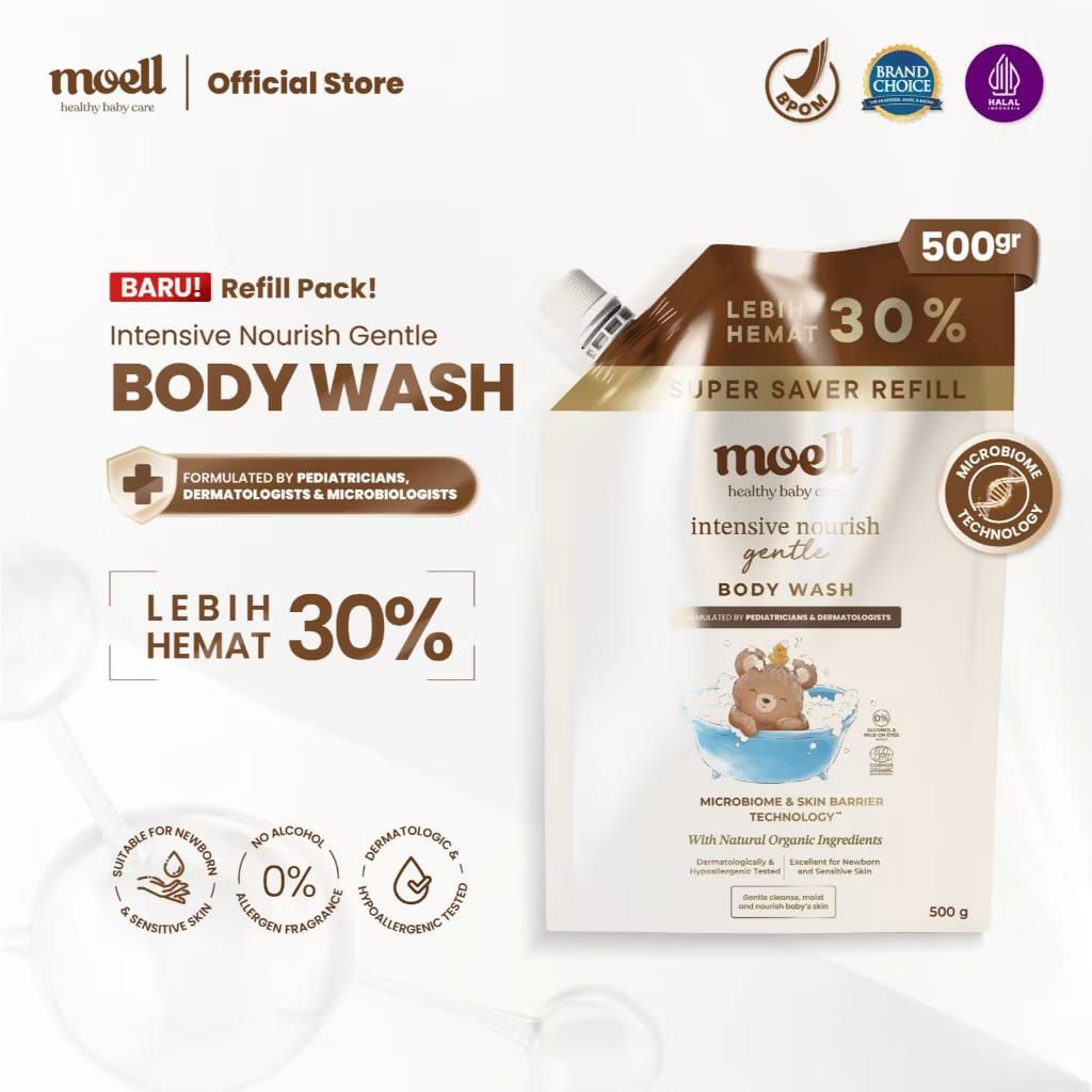 Moel Body Wash Refill 500gr