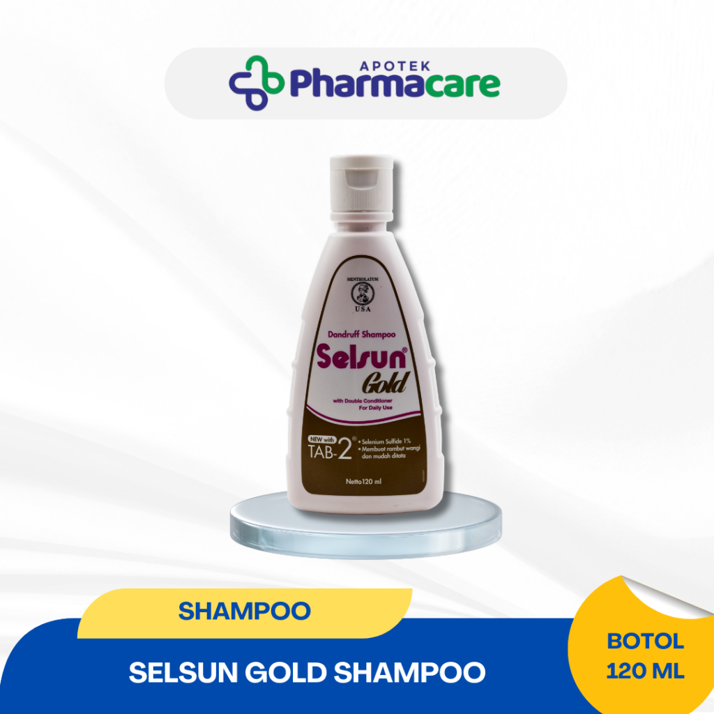 SELSUN GOLD SHAMPOO 120 ML