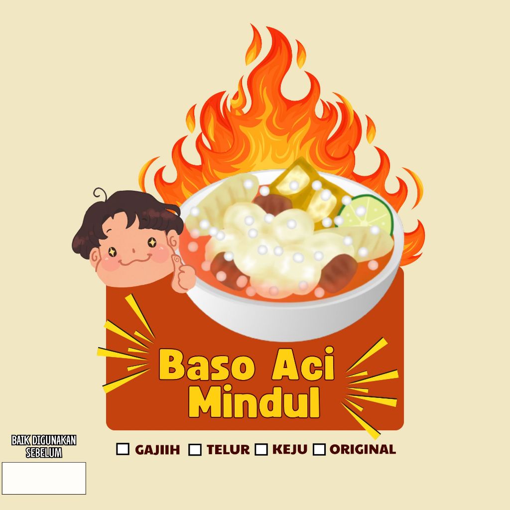 BAKSO ACI KOMPLIT MINDUL