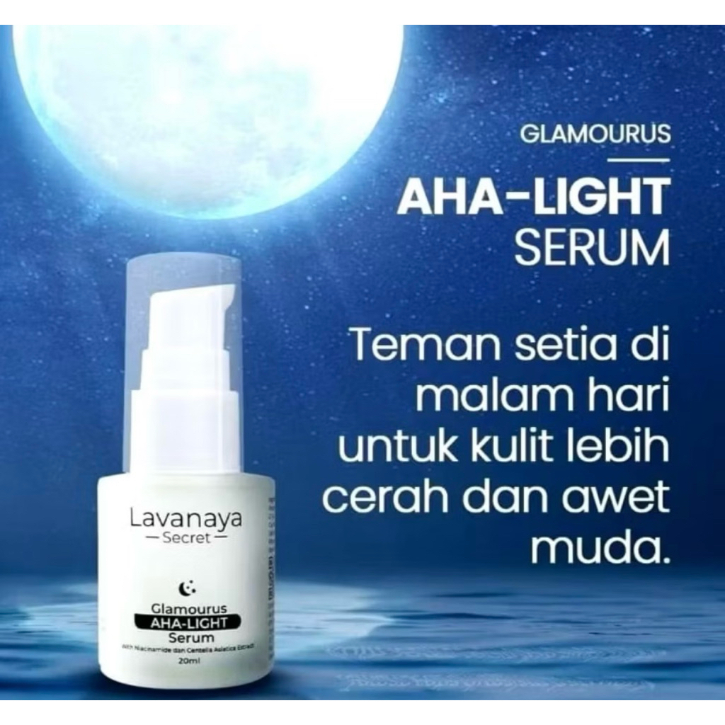 GLAMOURUS AHA LIGHT SERUM
