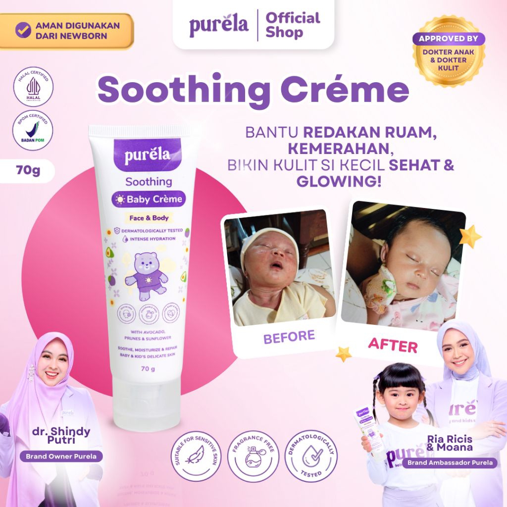 PURELA SHOOTHING CREME