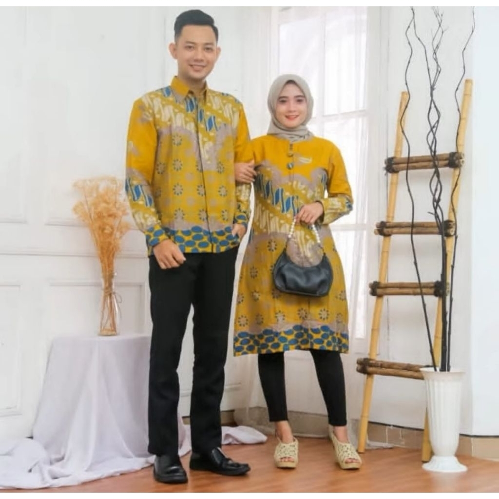 couple batik lime
