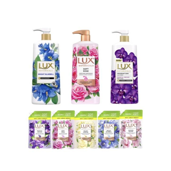 lux sabun mandi cair 800 ml