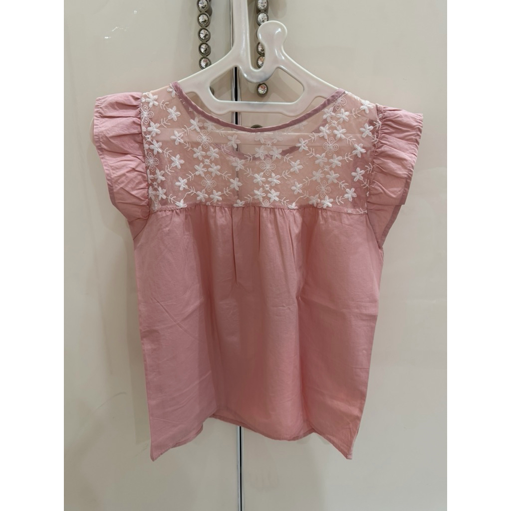 PINK CUTE FLOWER TOP