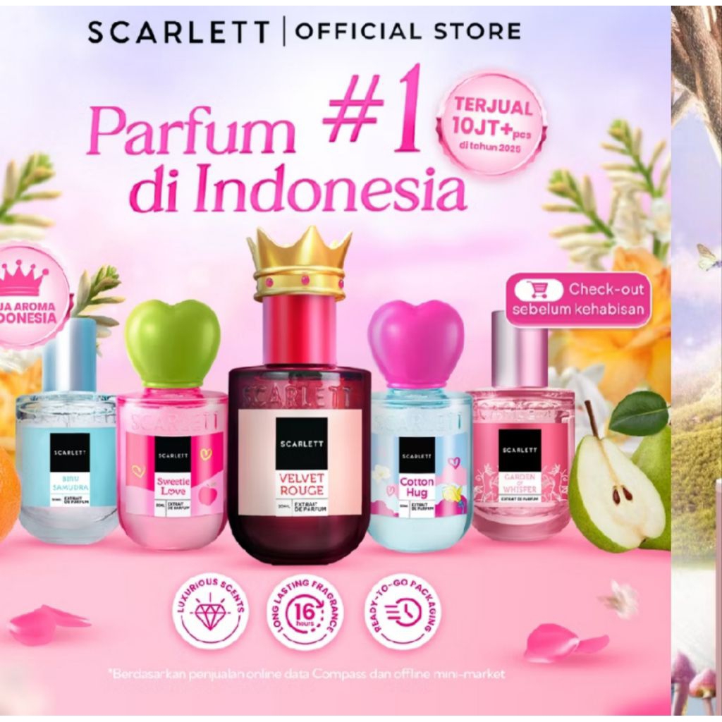Scarlett Eau De parfum & Extrait De Parfum