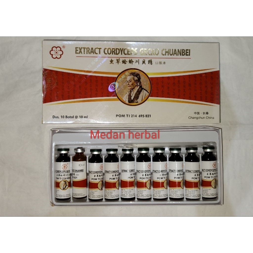 Extract cordyceps Gecko chuanbei