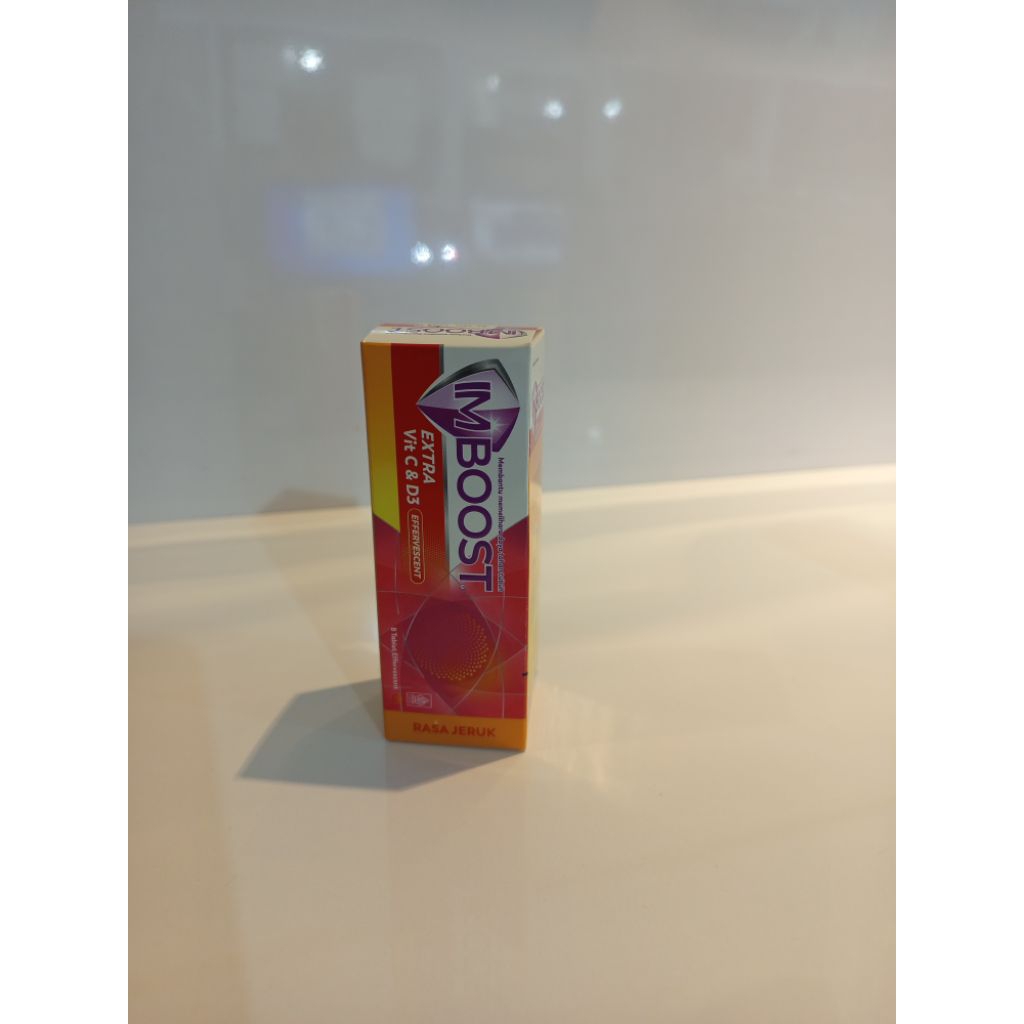 IMBOOST Effervescent Extra Vit C & D3 – Rasa Jeruk