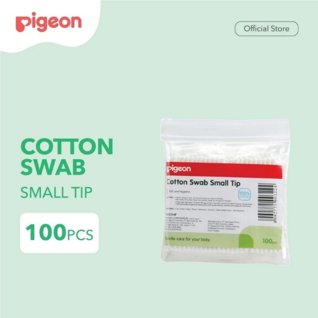 Pigeon Cotton Bud Small Tip 100s