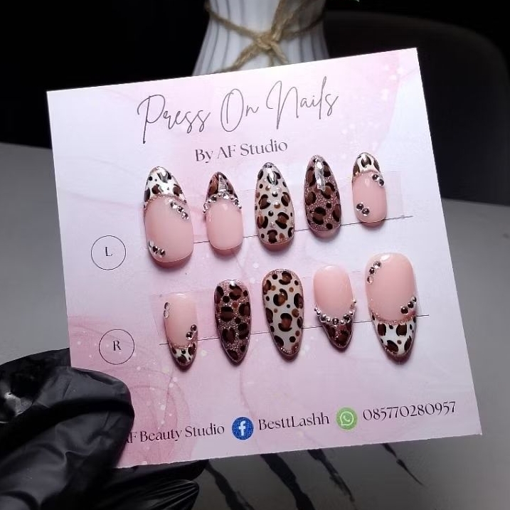 PressOnNails AF-Full Leopard