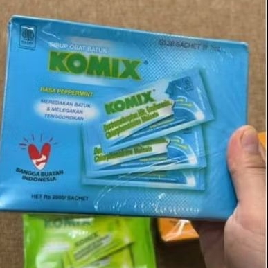 Komix Peppermint - Box