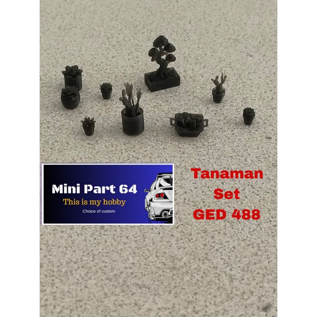mini part 64 tanaman Set GED 488