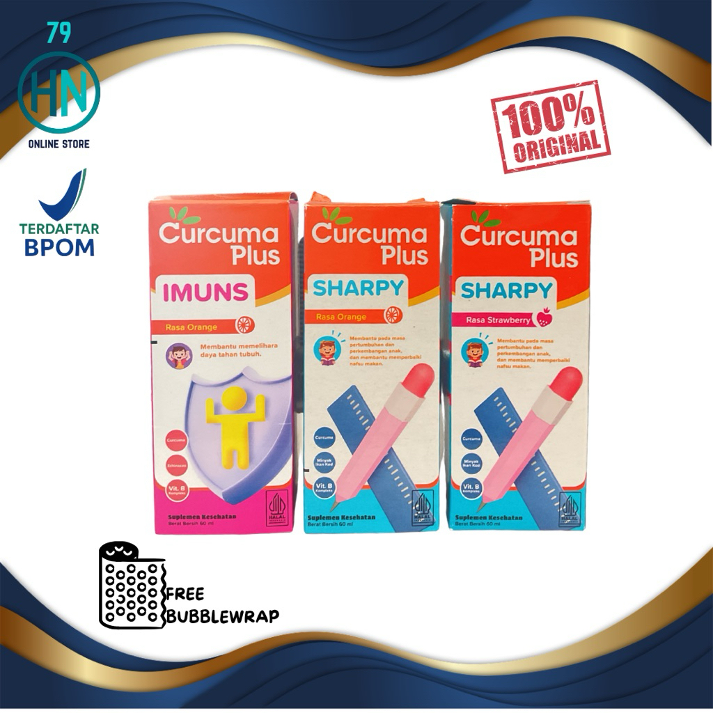 Curcuma Plus Imuns dan Sharpy 60 ml